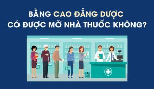 Giải đáp nhanh: bằng Cao đẳng Dược KHÔNG đủ điều kiện mở Nhà thuốc