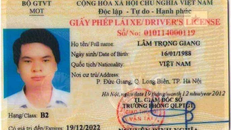 Có chứng chỉ nghề lái xe nhưng không có BLX B2 có bị xử phạt