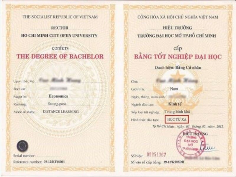 Bằng Đại học từ xa
