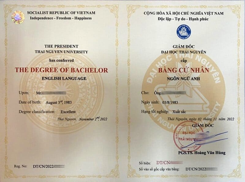 Các loại xếp loại học lực bằng tốt nghiệp Đại học