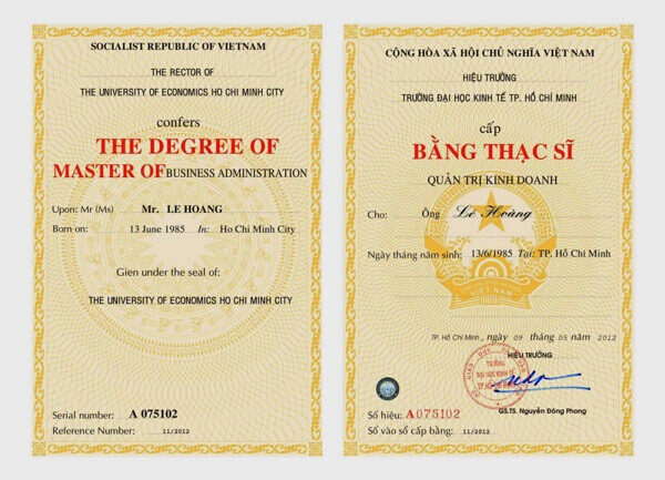 Hình thức đào tạo chương trình Thạc sĩ