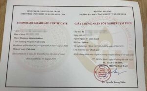 Giải đáp nhanh: Bằng tốt nghiệp Đại học tạm thời hoàn toàn xin việc được!